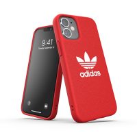 【取扱終了製品】adidas Originals CANVAS FW20 iPhone 12 mini Scarlet〔アディダス〕