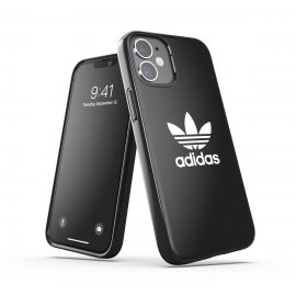 【取扱終了製品】adidas Originals Snap Case Trefoil FW20 iPhone 12 mini Black〔アディダス〕