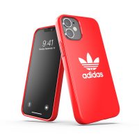 【取扱終了製品】adidas Originals Snap Case Trefoil FW20 iPhone 12 mini Scarlet〔アディダス〕