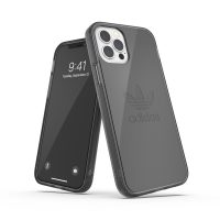 adidas Originals Protective Clear Case FW20 iPhone 12 / iPhone 12 Pro Smokey Black〔アディダス〕