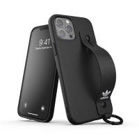 【取扱終了製品】adidas Originals Hand Strap Case FW20 iPhone 12 Pro Max Black〔アディダス〕