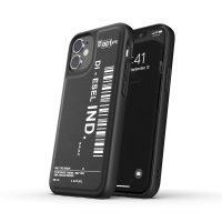 【取扱終了製品】DIESEL Moulded Case Core 2 FW20 iPhone 12 mini Black/White〔ディーゼル〕