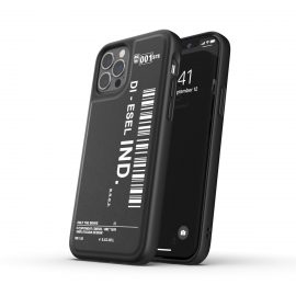 【取扱終了製品】DIESEL Moulded Case Core 2 FW20 iPhone 12 / iPhone 12 Pro Black/White〔ディーゼル〕