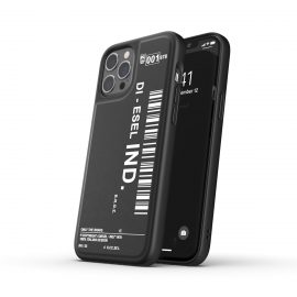 【取扱終了製品】DIESEL Moulded Case Core 2 FW20 iPhone 12 Pro Max Black/White〔ディーゼル〕