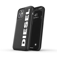 DIESEL Moulded Case Core 1 FW20 iPhone 12 mini Black/White〔ディーゼル〕