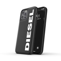 【取扱終了製品】DIESEL Moulded Case Core 1 FW20 iPhone 12 Pro Max Black/White〔ディーゼル〕