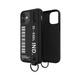 【取扱終了製品】DIESEL Handstrap Case FW20 iPhone 12 mini Black〔ディーゼル〕