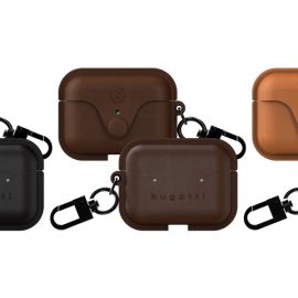 上質なフルグレインレザーで作り上げたAirPods Pro用ケース 「bugatti Venezia AirPods Pro Case」(全3色)を、2020年10月15日に販売開始