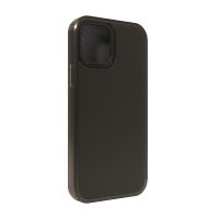 【取扱終了製品】[au+1 Collection Select] PIPETTO OrigamiCase for iPhone 12/12 Pro/Black〔ピペット〕