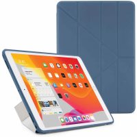 【取扱終了製品】PIPETTO iPad（第9世代・第8世代・第7世代）Origami Case - Navy〔ピペット〕