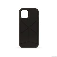 【取扱終了製品】[au+1 Collection Select] PIPETTO Origami SnapCase for iPhone 12 mini Black〔ピペット〕