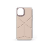 【取扱終了製品】[au+1 Collection Select] PIPETTO Origami SnapCase for iPhone 12 mini RoseGold〔ピペット〕
