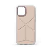 【取扱終了製品】[au+1 Collection Select] PIPETTO Origami SnapCase for iPhone 12 / iPhone 12 Pro RoseGold〔ピペット〕
