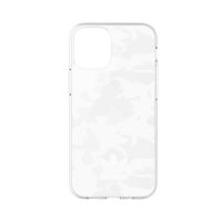 【取扱終了製品】[au+1 Collection Select] adidas Originals SnapCase Camo for iPhone 12 mini Clear〔アディダス〕