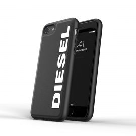 【取扱終了製品】DIESEL Moulded Case Core FW20 iPhone SE（第2世代）Black/White〔ディーゼル〕