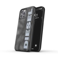 【取扱終了製品】DIESEL Bleached Denim Case SS21 iPhone 12 Pro Max Grey/White〔ディーゼル〕