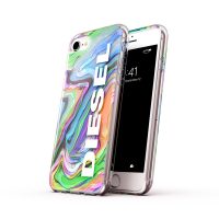 【取扱終了製品】DIESEL Clear Case Digital Holographic SS21 iPhone SE（第2世代）〔ディーゼル〕