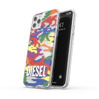 【取扱終了製品】DIESEL +Pride Clear CaseSS21 iPhone 12 Pro Max Colorful〔ディーゼル〕