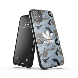 【取扱終了製品】adidas Originals Snap Case Camo AOP SS21 for iPhone 11 Hazy emeralds/ blue oxides〔アディダス〕