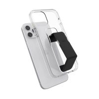 【取扱終了製品】clckr GRIPCASE Clear iPhone 12 Pro Max Clear/Black〔クリッカー〕