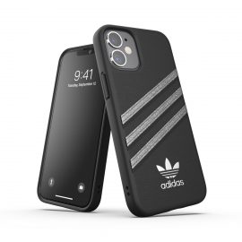 【取扱終了製品】adidas Originals Samba Woman SS21 iPhone 12 mini Black/ Glitter〔アディダス〕