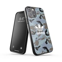 【取扱終了製品】adidas Originals Snap Case Camo AOP SS21 for iPhone 12 / iPhone 12 Pro Hazy emeralds/ blue oxi〔アディダス〕