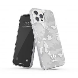 adidas Originals Snap Case Camo AOP SS21 for iPhone 12 Pro Max clear/white