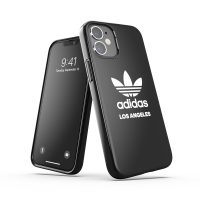 【取扱終了製品】adidas Originals Snap Case LosAngeles iPhone 12 mini Bk〔アディダス〕