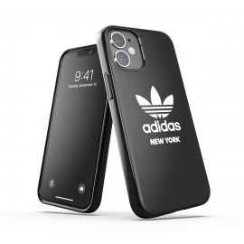 【取扱終了製品】adidas Originals Snap Case New York iPhone 12 mini Bk〔アディダス〕