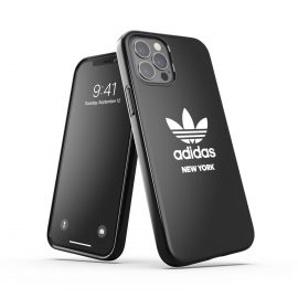 【取扱終了製品】adidas Originals Snap Case NewYork iPhone 12 / iPhone 12 Pro Bk〔アディダス〕