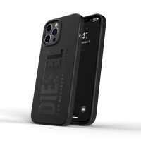 【取扱終了製品】DIESEL Silicone Case SS21 iPhone 12 Pro Max Black〔ディーゼル〕