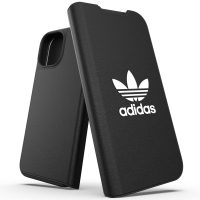 【取扱終了製品】adidas Originals Booklet BASIC FW21 iPhone 13 mini Black/ White〔アディダス〕