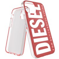 【取扱終了製品】DIESEL Graphic iPhone 13 mini Red/White〔ディーゼル〕