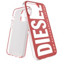 【取扱終了製品】DIESEL Graphic iPhone 13 Pro Red/White〔ディーゼル〕