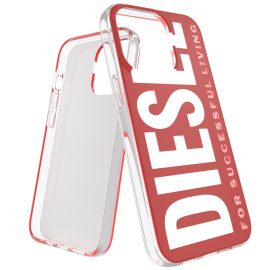 【取扱終了製品】DIESEL Graphic iPhone 13 Pro Red/White〔ディーゼル〕