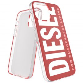 【取扱終了製品】DIESEL Graphic FW21 iPhone 13 Pro Max Red/ White〔ディーゼル〕