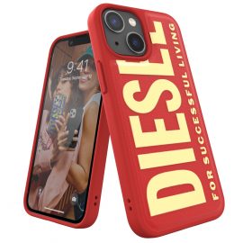 【取扱終了製品】DIESEL Vintage Case iPhone 13 mini Red/White〔ディーゼル〕
