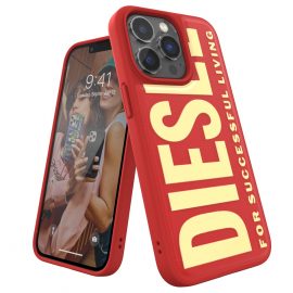 【取扱終了製品】DIESEL Vintage Case iPhone 13 Pro Red/White〔ディーゼル〕