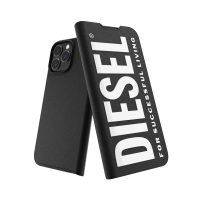 【取扱終了製品】DIESEL Booklet Case iPhone 13 Pro Max Black/White〔ディーゼル〕