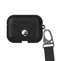DIESEL AirPod Case Leather Look FW20 AirPods Pro black/white〔ディーゼル〕