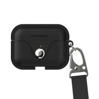 【取扱終了製品】DIESEL AirPod Case Leather Look FW20 AirPods Pro black/white〔ディーゼル〕