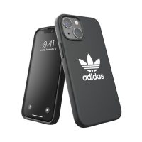 【取扱終了製品】adidas Originals Silicone iPhone 13 mini Black〔アディダス〕