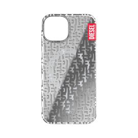 [au+1 Collection Select] DIESEL MAGSAFE MONOGRAM Case for iPhone 2022（6.1inch 2レンズ ）／Silver〔ディーゼル〕
