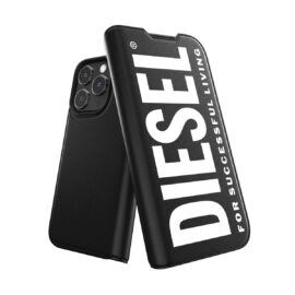 DIESEL Booklet iPhone 15 Pro Black