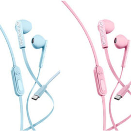 USB-C機器と接続ができる有線インイヤー型イヤフォン「urbanista SAN FRANCISCO」Skylight BlueとBlossom Pinkが販売開始