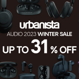 最大31％オフの期間限定セール「urbanista AUDIO 2023 WINTER SALE」を、2023年11月18日（土）より開催中