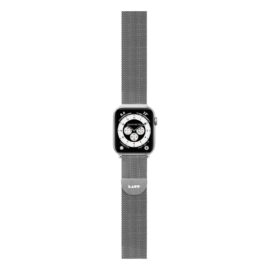 LAUT STEEL LOOP Apple Watch BAND SILVER (42/44/45/49mm)〔ラウト〕