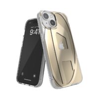 DIESEL Oval D Clear iPhone 15 Gold