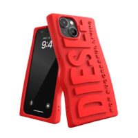 DIESEL D Silicone iPhone 15 Red〔ディーゼル〕