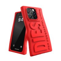 DIESEL D Silicone iPhone 15 Pro Red〔ディーゼル〕